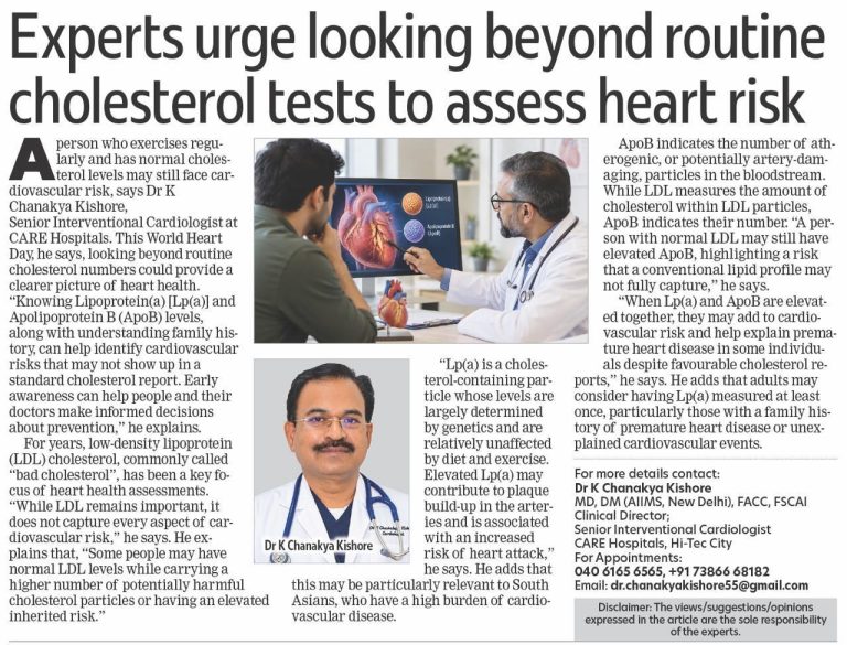Renowned Cardiac Specialist Dr. Chanakya Kishore Supporting Community Welfare