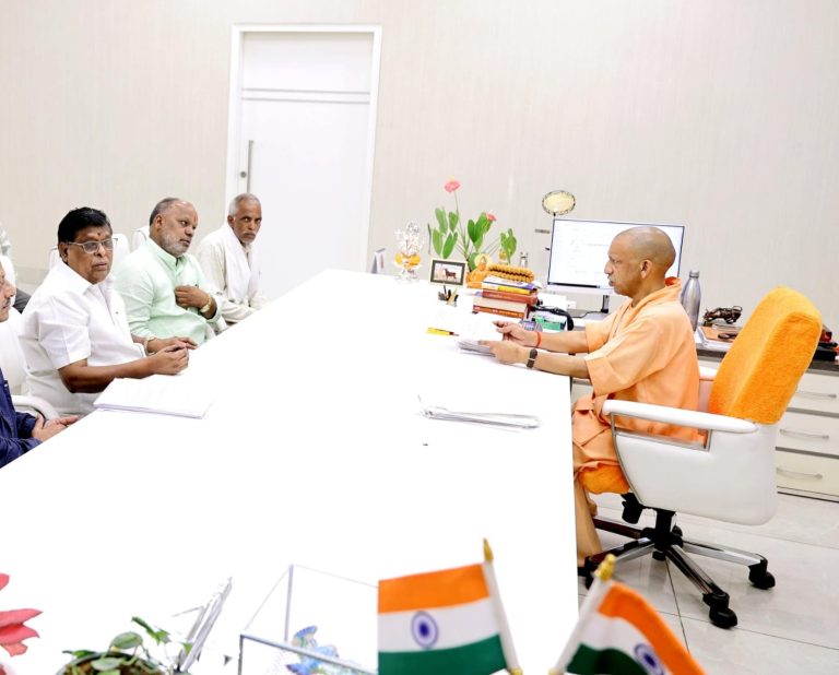 Meeting with UP Chief Minister Shri Yogi Adityanath