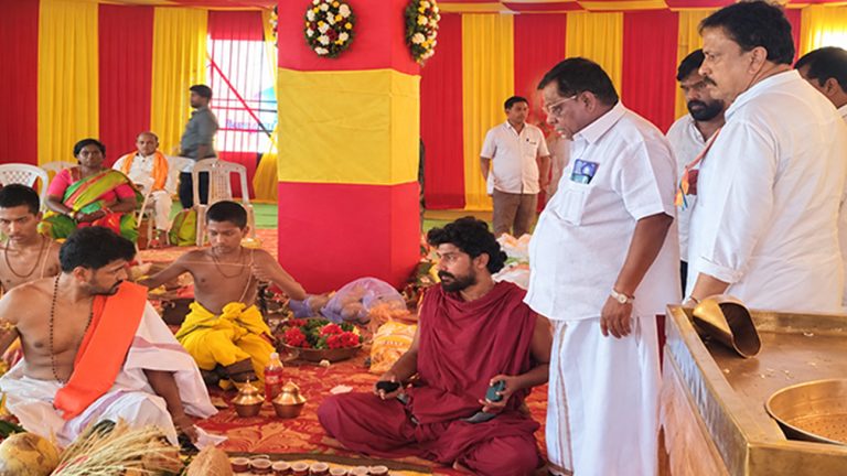Our Chairman Mr D. Murugaselvam presided over the POOJA function held  at Hyderabad on 17th September 2026